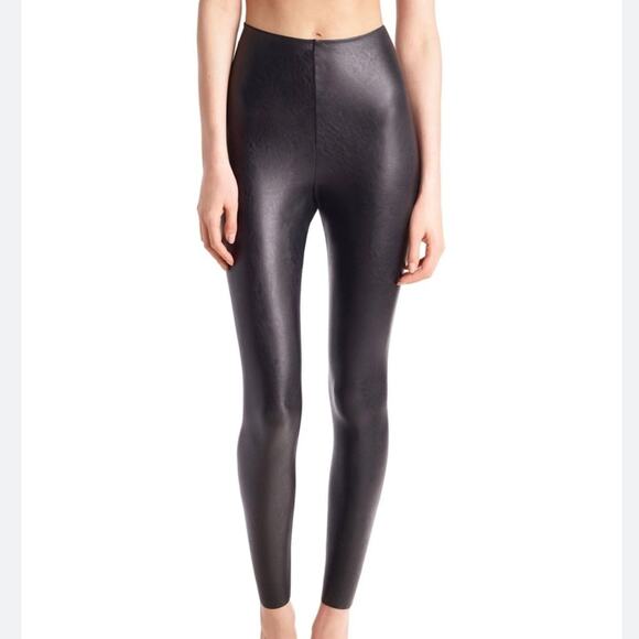 Commando Black Perfect Faux Leather Leggings - Picture 1 of 6